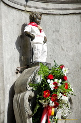 Manneken-Pis - Brussels most famous symbol